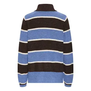 Damski sweter z okrągłym dekoltem Ichi Edeen LS3 image-1