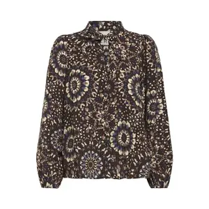 Långärmad skjorta för kvinnor Ichi Craviz image-0