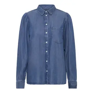 Långärmad skjorta för kvinnor Ichi Borgie SH2 image-0