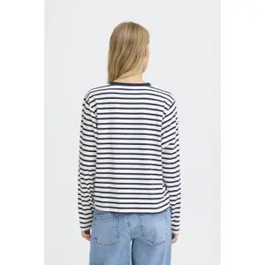 Γυναικείες φαρδιές μπλούζες T-shirt Ichi Mira 4 image-4