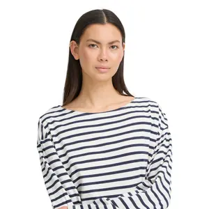 Dames lange mouwen bootneck T-shirt Ichi Mira 2 image-5