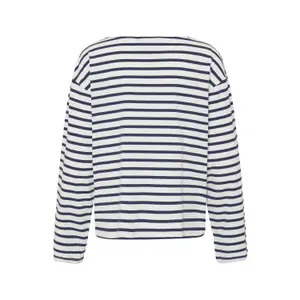 Dames lange mouwen bootneck T-shirt Ichi Mira 2 image-3
