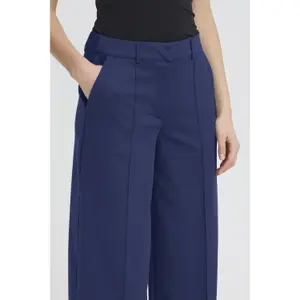 Women's wide leg trousers Ichi Kate SUS Office image-6