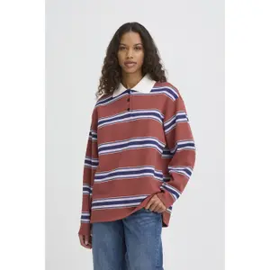 Women's long-sleeved polo shirt Ichi IHOphia image-1