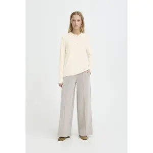 Women's long-sleeved polo shirt Ichi IHMafa image-2