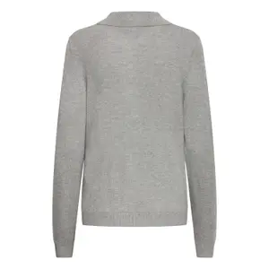 Women's long-sleeved polo shirt Ichi IHMafa image-3