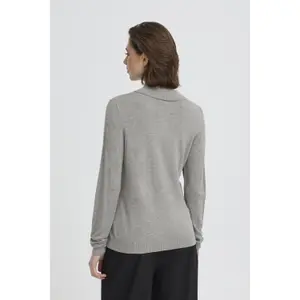 Women's long-sleeved polo shirt Ichi IHMafa image-4