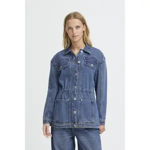 Women's denim jacket Ichi IHMianna image-1