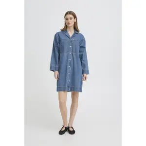 Women's denim dress Ichi IHMianna image-1