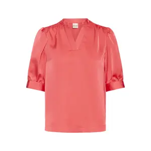 Women's short-sleeved blouse Ichi Ihletta Ss image-0