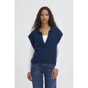 Sleeveless jacket for women Ichi IHPovoke Wa6 image-3