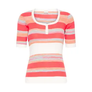 Women's short sleeve sweater Ichi IHClaras image-0