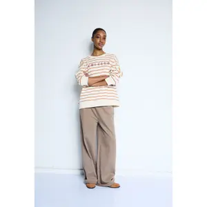 Wide Leg Women's Jeans Ichi Braise image-2