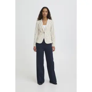 Women's printed blazer Ichi Kate 29 image-2