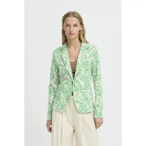 Women's printed blazer Ichi Kate 29 image-1