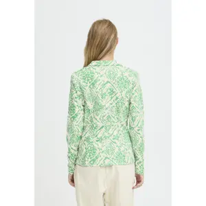 Women's printed blazer Ichi Kate 29 image-4