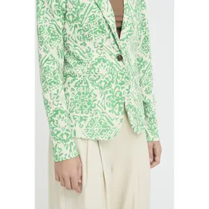 Women's printed blazer Ichi Kate 29 image-6
