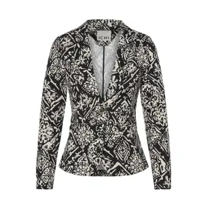 Women's printed blazer Ichi Ihkate image-0