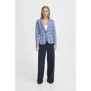 Women's printed blazer Ichi Kate 29 image-2