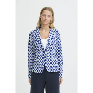 Women's printed blazer Ichi Kate 29 image-1