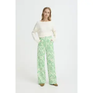 Women's printed Trousers Ichi Kate 38 image-2