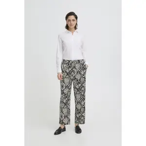 Women's printed Trousers Ichi Kate 39 image-2