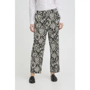 Women's printed Trousers Ichi Kate 39 image-1
