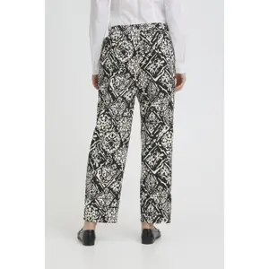 Women's printed Trousers Ichi Kate 39 image-4