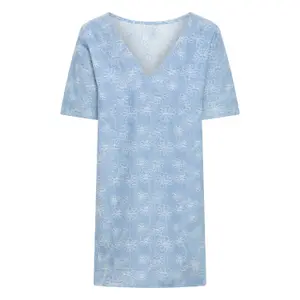 Vestido t-shirt de mulher Ichi Odette image-0