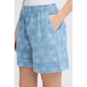 Short en jean femme Ichi Odette image-5