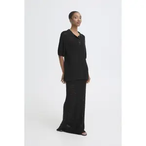 Women's short sleeve sweater Ichi IHBetues image-4