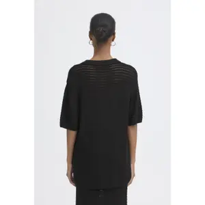 Women's short sleeve sweater Ichi IHBetues image-3