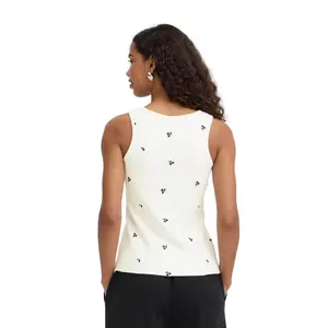 Women's sleeveless sweater Ichi Palma image-3