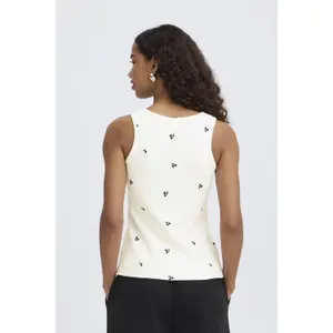 Women's sleeveless sweater Ichi Palma image-4
