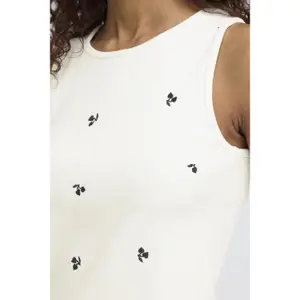 Women's sleeveless sweater Ichi Palma image-4