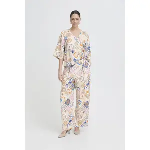 Calças de mulher Ichi Lancie image-1