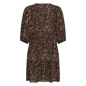 Women's printed dress Ichi Marrakech 23 image-1