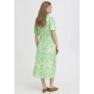 Women's printed dress Ichi Marrakech 23 image-4