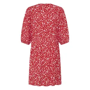 Women's printed dress Ichi Marrakech 23 image-3