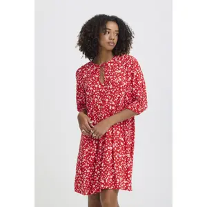 Women's printed dress Ichi Marrakech 23 image-1