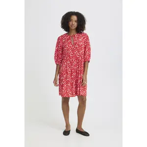 Women's printed dress Ichi Marrakech 23 image-2