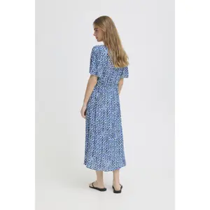 Women's printed dress Ichi Marrakech 25 image-4