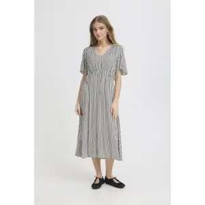 Women's printed dress Ichi Marrakech 25 image-1