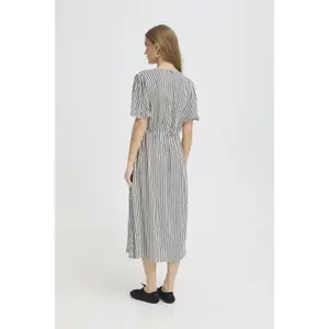 Women's printed dress Ichi Marrakech 25 image-3