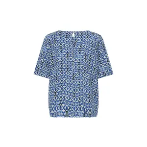 Blusa stampata donna Ichi Marrakech 17 image-1