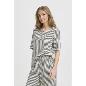 Blusa stampata donna Ichi Marrakech 17 image-4