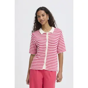 Korte mouw cardigan voor dames Ichi Lorianna image-2