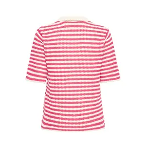 Korte mouw cardigan voor dames Ichi Lorianna image-3