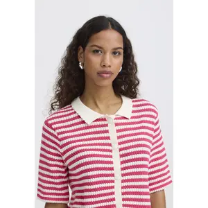 Korte mouw cardigan voor dames Ichi Lorianna image-5
