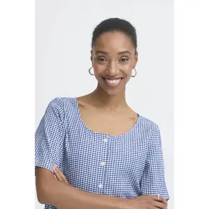 Women's short-sleeve shirt Ichi Jilma image-5